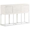 vidaXL Sideboard 115x30x76 cm Solid Mango Wood