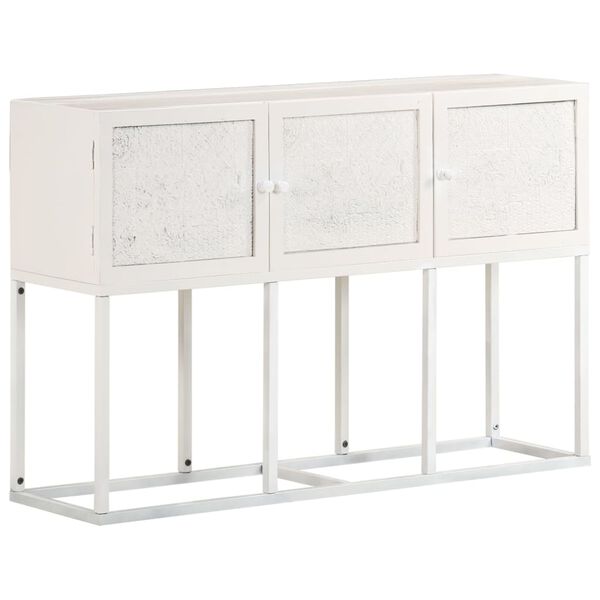vidaXL Sideboard 115x30x76 cm Solid Mango Wood