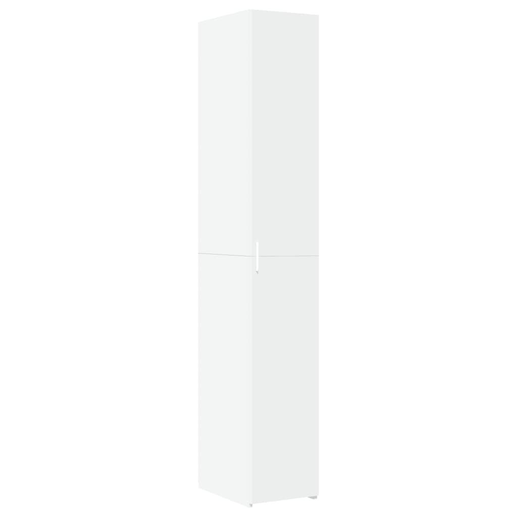 vidaXL Highboard White 30x42.5x185 cm Engineered Wood