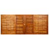 vidaXL Garden Dining Table (160-240)x100x75 cm Solid Acacia Wood