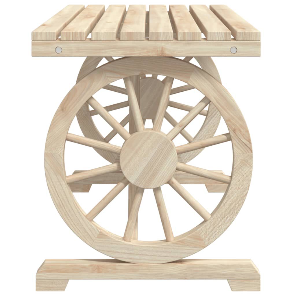 vidaXL Garden Table 115x55x65 cm Solid Wood Fir