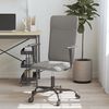 vidaXL Office Chair Dark Grey Fabric