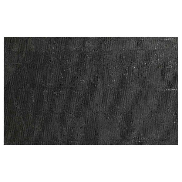 Floating Rectangular PE Solar Pool Film 8 x 5 m Black