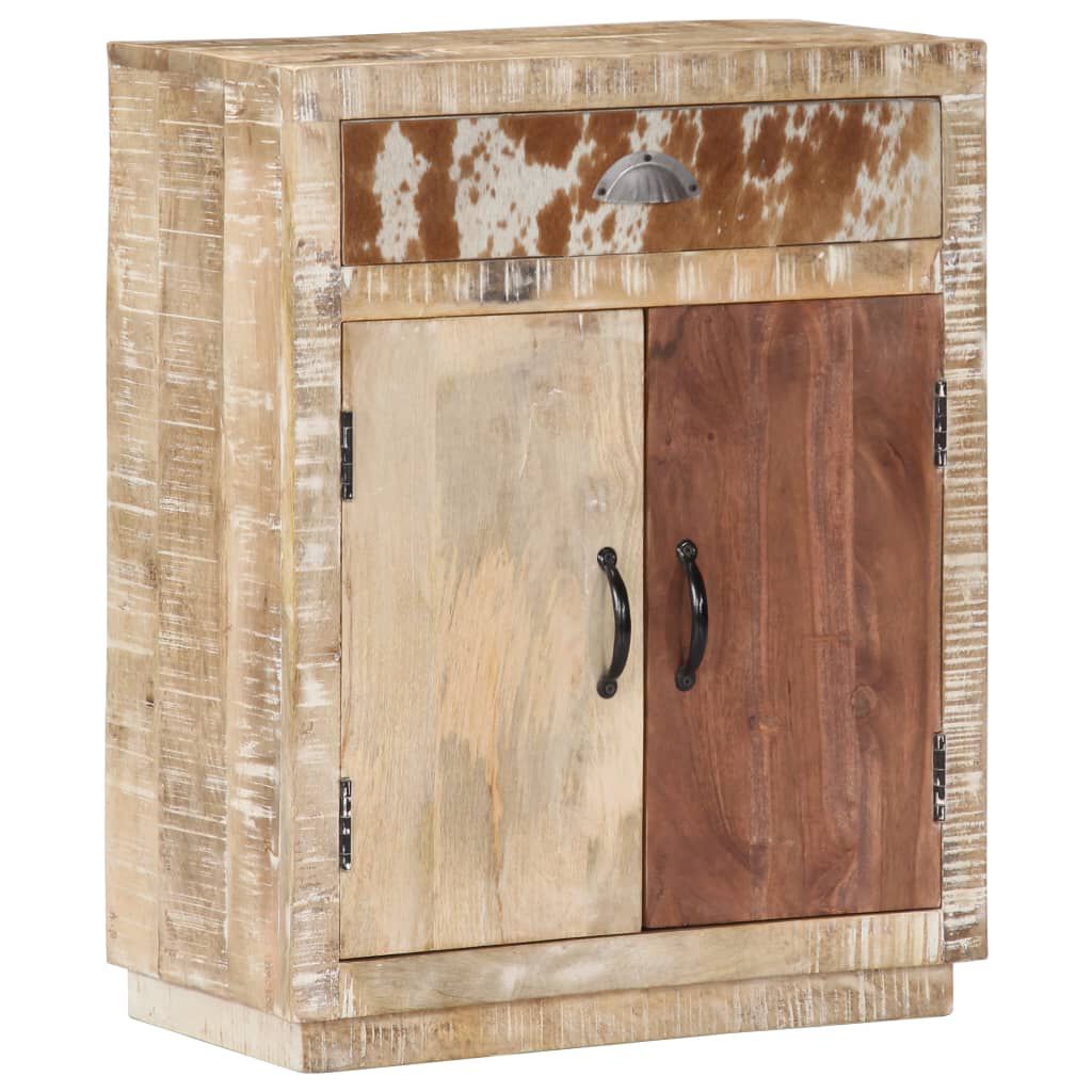 vidaXL Sideboard 60x30x75 cm Solid Mango Wood