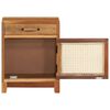 vidaXL Bedside Cabinet 40x30x50 cm Solid Reclaimed Wood