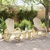 vidaXL 3 Piece Garden Lounge Set Solid Wood Fir