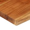 vidaXL Table Top 40x40x3.8 cm Rectangular Solid Wood Acacia Live Edge