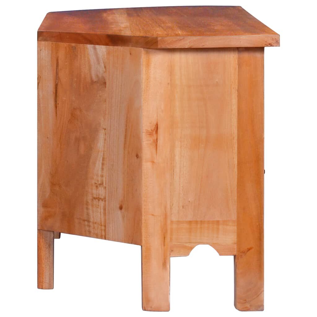 vidaXL TV Cabinet 100x40x45 cm Solid Mahogany Wood