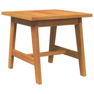 vidaXL Side Table Oil Natural Solid Acacia Wood