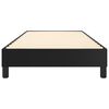 vidaXL Box Spring Bed Frame Black Twin Faux Leather (US Only)