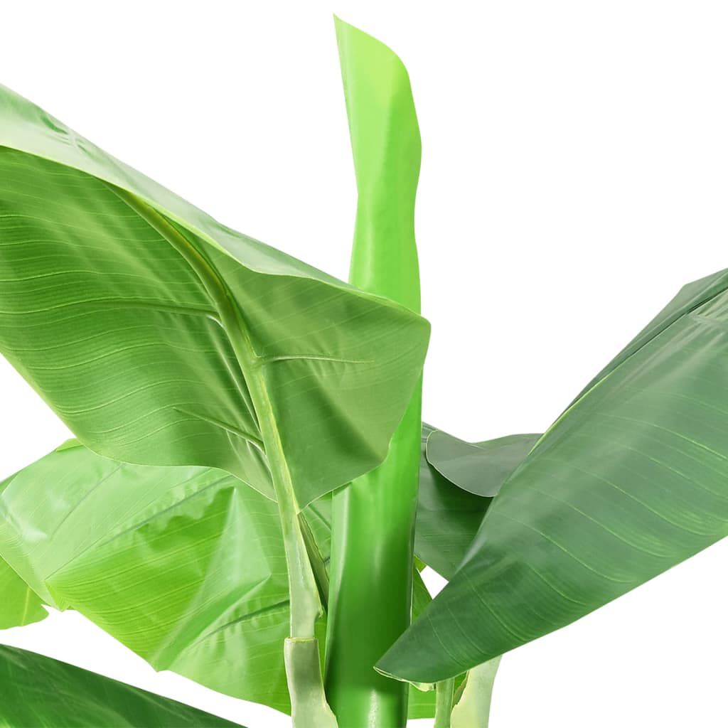 vidaXL Artificial Banana Tree with Pot 300 cm Green