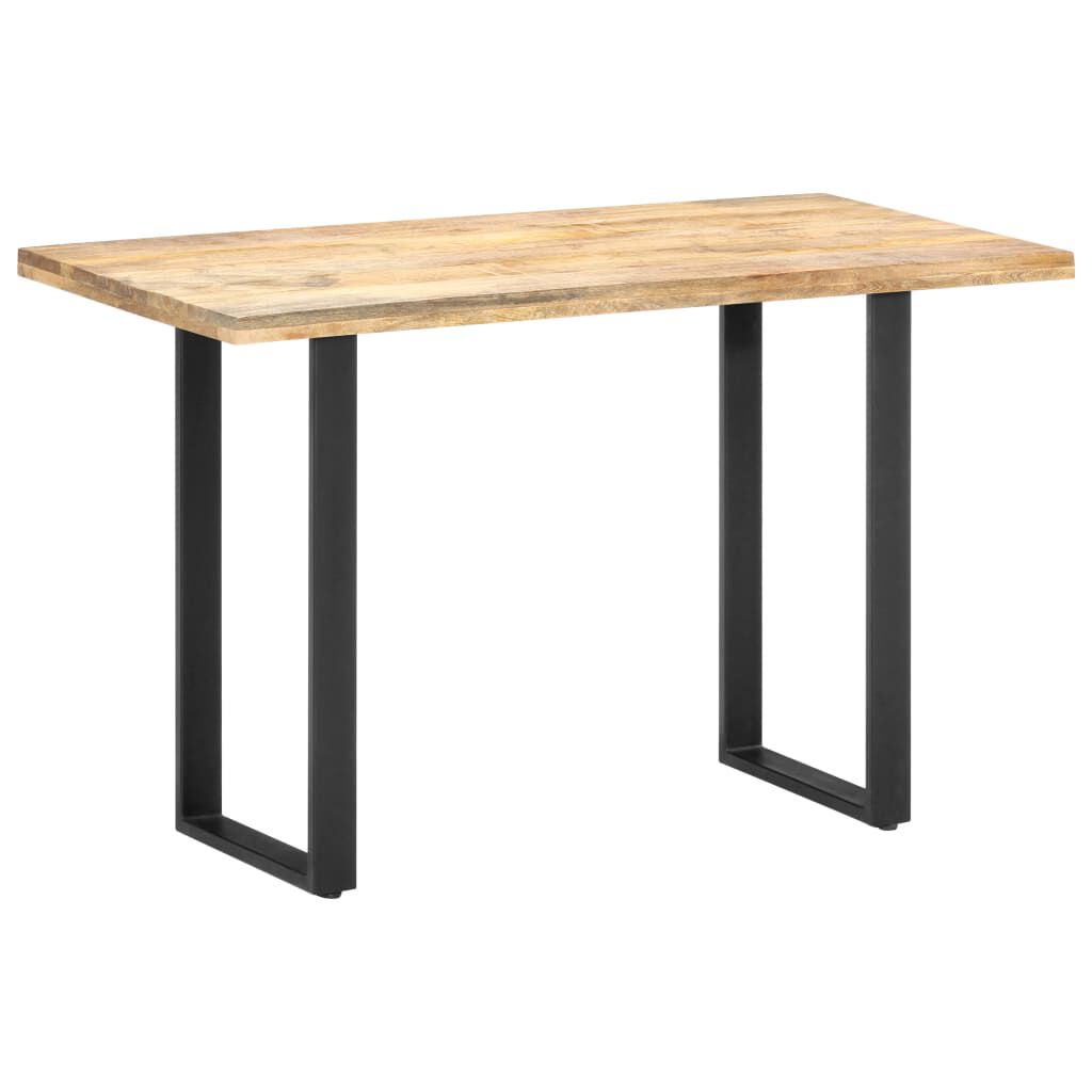 vidaXL Dining Table 120x60x76 cm Solid Mango Wood