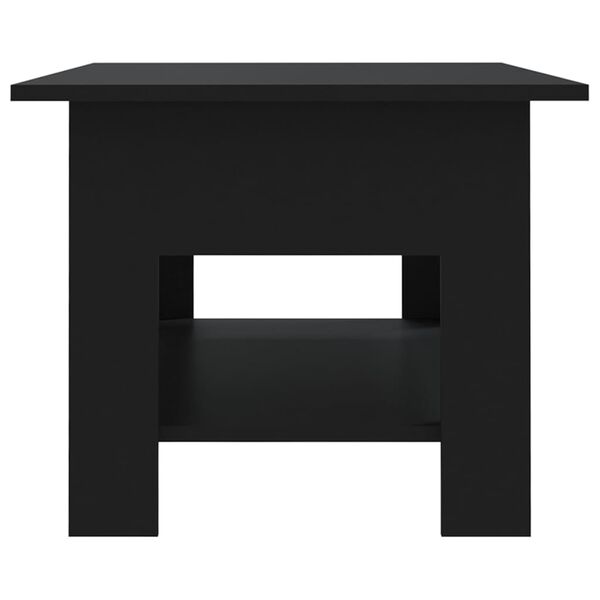 vidaXL Coffee Table Black 102x55x42 cm Engineered Wood