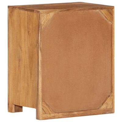 vidaXL Bedside Cabinet 40x30x50 cm Solid Acacia Wood