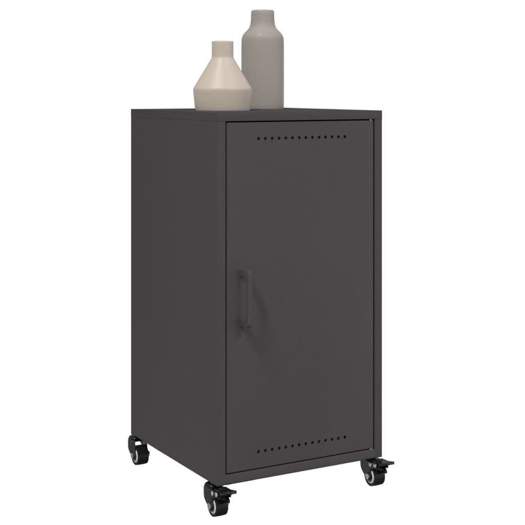 vidaXL Sideboard Black 36x39x72 cm Steel