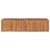 vidaXL Garden Raised Bed 200x50x50 cm Solid Teak Wood