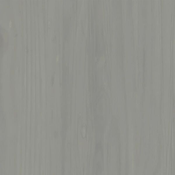 vidaXL Bedside Cabinet VIGO Grey 42x35x42 cm Solid Wood Pine