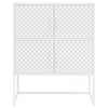 vidaXL Highboard White 80x35x100 cm Steel