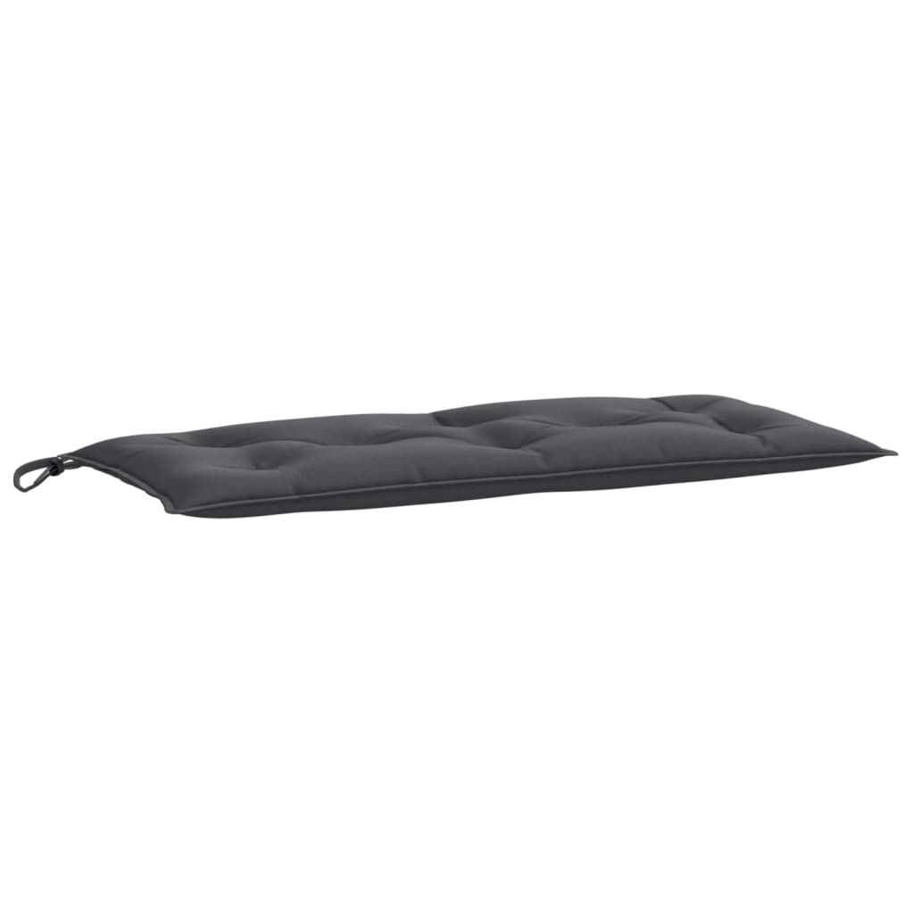 vidaXL Garden Bench Cushion Melange Anthracite 100x50x7 cm Fabric