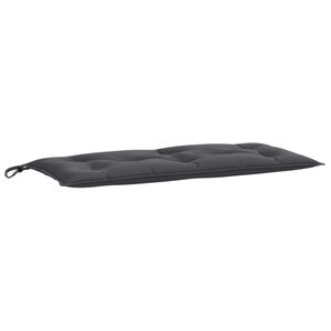 vidaXL Garden Bench Cushion Melange Anthracite 100x50x7 cm Fabric