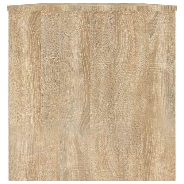 vidaXL Coffee Table Sonoma Oak 102x50x52,5 cm Engineered Wood