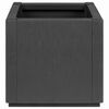 vidaXL Garden Planter Anthracite 36 x 36 x 35 cm Polypropylene