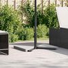 vidaXL Umbrella Weight Plates 2 pcs Grey Granite Triangular 14 kg