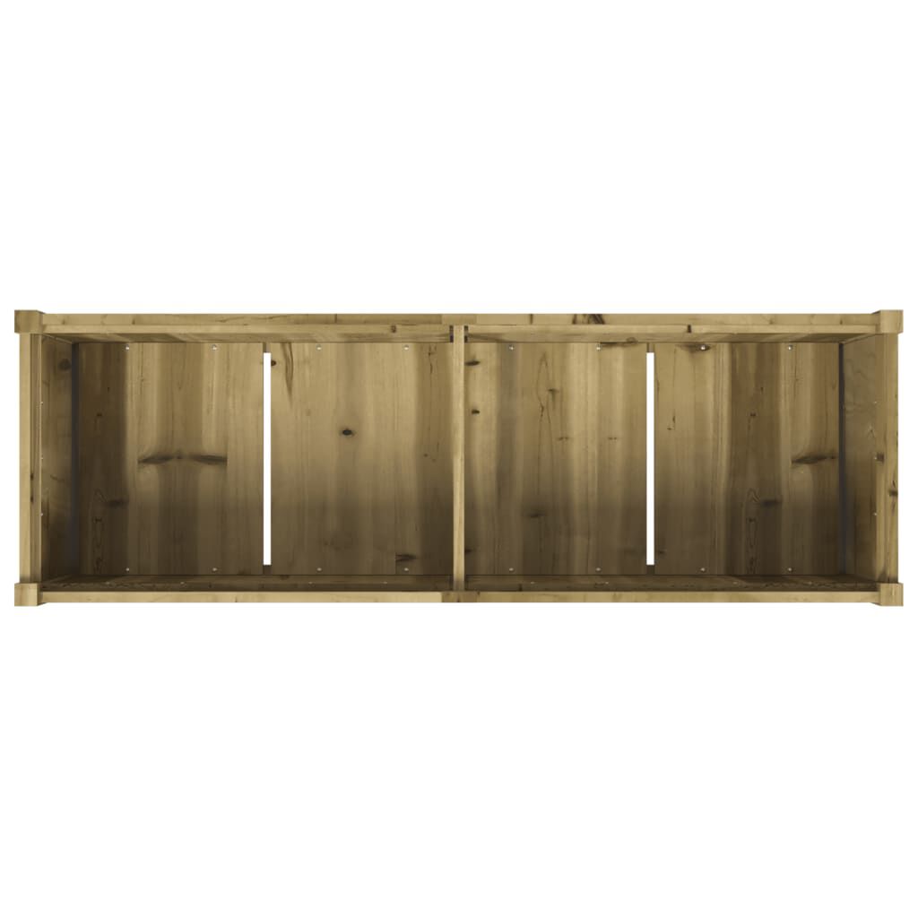 vidaXL Garden Planter 150x50x70 cm Impregnated Wood Pine