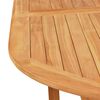 vidaXL 7 Piece Garden Dining Set Solid Teak Wood