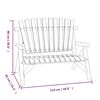 vidaXL 5 Piece Garden Lounge Set Solid Wood Spruce