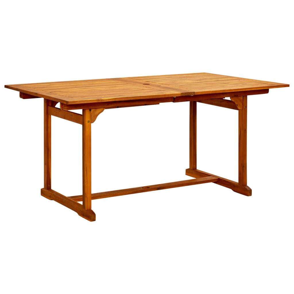 vidaXL 7 Piece Garden Dining Set Solid Wood Acacia