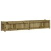 vidaXL Garden Planter 180x31x31 cm Impregnated Wood Pine