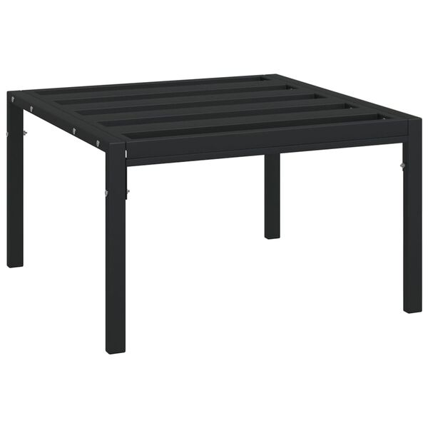 vidaXL 6 Piece Garden Lounge Set with Sand Cushions Steel