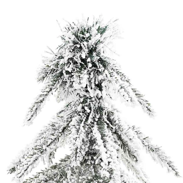 vidaXL Artificial Christmas Tree with Flocked Snow 150 cm
