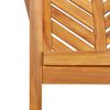 vidaXL Dining Chair 6 pcs Natural 62.5 x 59 x 89 cm Solid Acacia Wood
