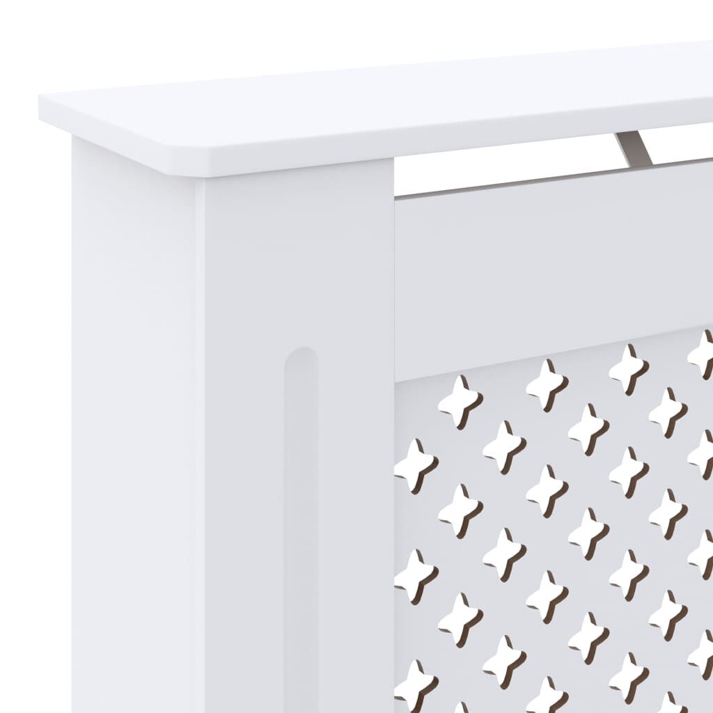 vidaXL MDF Radiator Cover White 78 cm