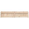 vidaXL Garden Planters 2 pcs Solid Wood Pine