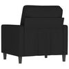 vidaXL Sofa Chair Black 60 cm Velvet