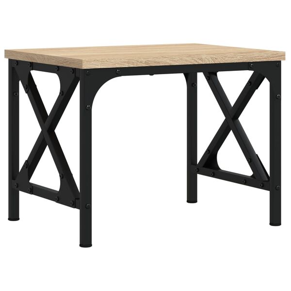 vidaXL Printer Stand Sonoma Oak 40x30x31 cm Engineered Wood