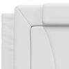 vidaXL Bed Frame "Viana" with LED without Mattress White 193x203 cm