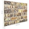 vidaXL 3D Wall Panels with Multicolour Brick Design 10 pcs EPS