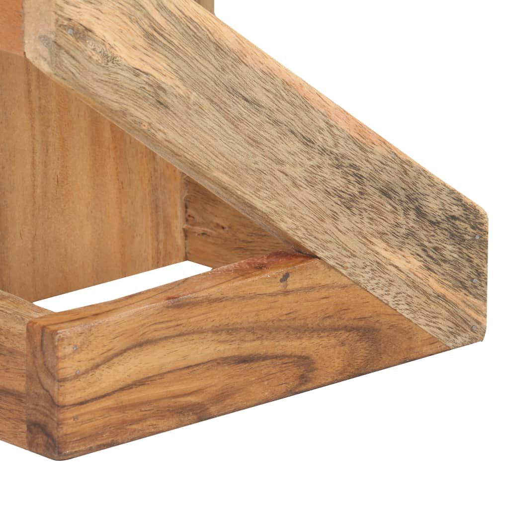 vidaXL Wine Rack for 5 Bottles Solid Acacia Wood