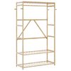 vidaXL Clothes Rack with Shelves 110x40x175 cm Bamboo