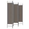 vidaXL 5-Panel Room Divider Anthracite 200x220 cm Fabric