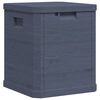 vidaXL Garden Storage Box 90 L Anthracite