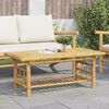 vidaXL Coffee Table 110x55x45 cm Bamboo