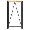 vidaXL Bar Table 60x60x110 cm Solid Reclaimed Wood