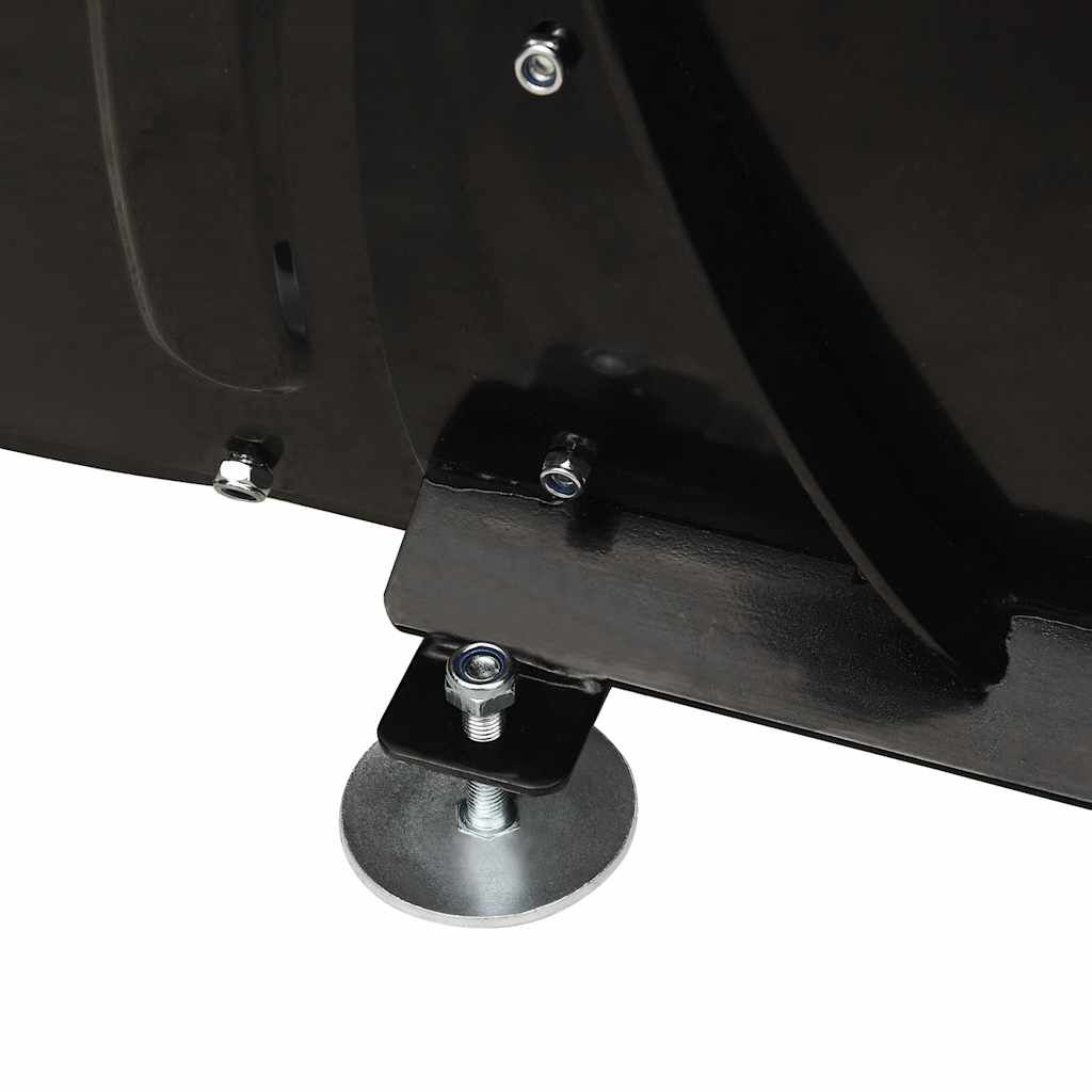 vidaXL Snow Plough for ATV 150x38 cm Black
