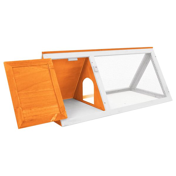 vidaXL Animal Rabbit Cage Wood