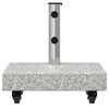 vidaXL Parasol Base Granite Rectangular 25 kg